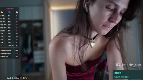 Marie online show from September 17, 6:28 pm