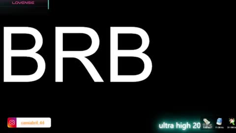 Abril  online show from July 29, 4:34 am