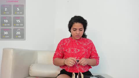 Snapshot of abril_ricci chatting on December 3, 3:40 am Abril online show from December 3, 3:40 am