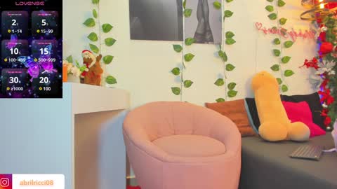Snapshot of abril_ricci chatting on December 15, 4:07 am Abril online show from December 15, 4:07 am