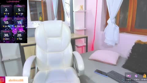 Snapshot of abril_ricci chatting on February 4, 2:39 am Abril online show from February 4, 2:39 am