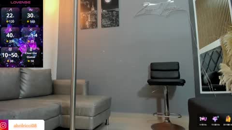 Snapshot of abril_ricci chatting on January 19, 2:15 am Abril online show from January 19, 2:15 am