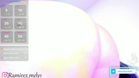MELISSA online show from July 26, 2:19 am