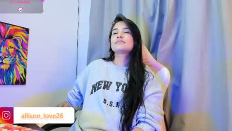 allison online show from August 7, 1:12 am