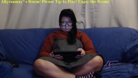 Snapshot of allyssamay chatting on February 12, 3:40 am Allyssamay online show from February 12, 3:40 am
