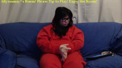 Snapshot of allyssamay chatting on January 30, 4:16 am Allyssamay online show from January 30, 4:16 am