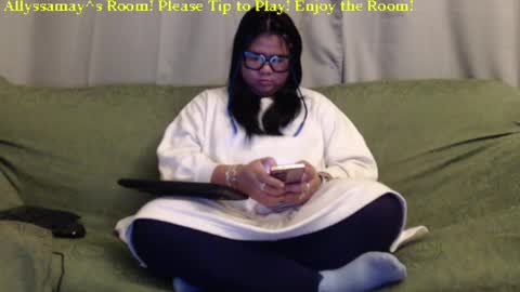 Snapshot of allyssamay chatting on January 16, 3:56 am Allyssamay online show from January 16, 3:56 am