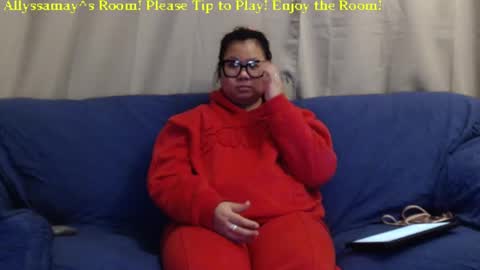 Snapshot of allyssamay chatting on January 31, 5:09 am Allyssamay online show from January 31, 5:09 am