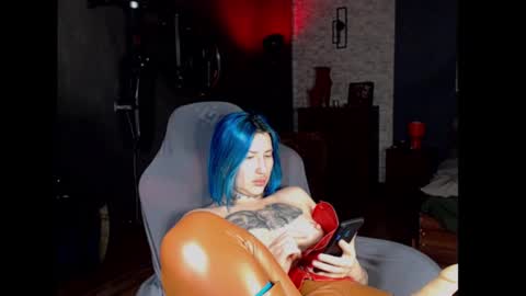 Snapshot of amayamalina chatting on February 1, 2:24 pm Malina online show from February 1, 2:24 pm