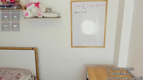  Anna Weells  online show from February 5, 2:53 pm