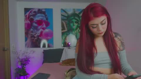 Snapshot of babesamanta chatting on February 24, 4:47 am Samanta online show from February 24, 4:47 am