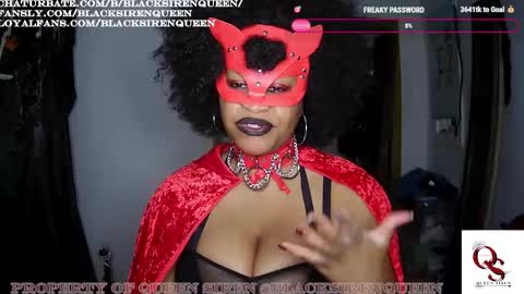 Queen Siren online show from October 28, 10:21 am