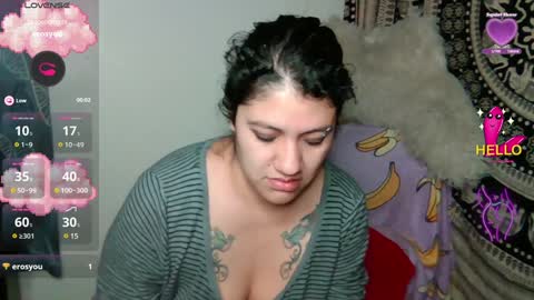 Snapshot of blannabanana chatting on January 3, 2:40 pm Blanna online show from January 3, 2:40 pm