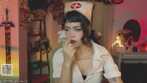   Im Nym  Justa nymph on twitter and IG online show from November 1, 2:27 am