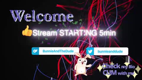 Snapshot of bunnieandthedude chatting on February 25, 6:03 am BUNNIE and THE DUDE TheLebowskis online show from February 25, 6:03 am