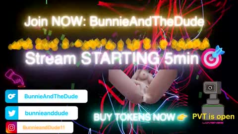 BUNNIE and THE DUDE TheLebowskis online show from December 23, 7:01 am