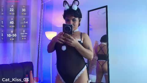 Snapshot of cat_kiss_ chatting on October 7, 2:27 am cat_kiss_ online show from October 7, 2:27 am