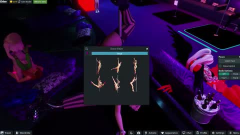 Chloe online show from November 3, 1:15 pm