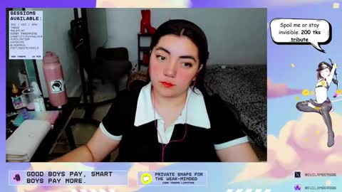 Snapshot of cuteambervi chatting on September 23, 7:56 pm Princess Amber online show from September 23, 7:56 pm