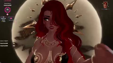 Snapshot of goddessreverie chatting on October 30, 5:43 am Goddess Reverie online show from October 30, 5:43 am