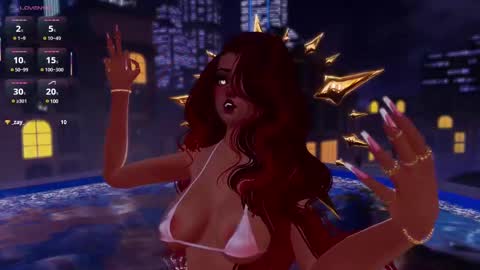 Snapshot of goddessreverie chatting on March 10, 5:11 am Goddess Reverie online show from March 10, 5:11 am