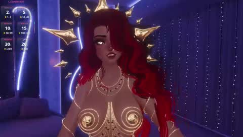 Snapshot of goddessreverie chatting on October 11, 6:18 am Goddess Reverie online show from October 11, 6:18 am