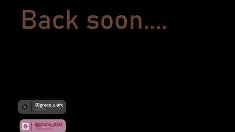 Grace clarc online show from May 2, 3:48 pm