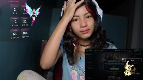 Helia Transfem and Amy online show from November 18, 1:39 am