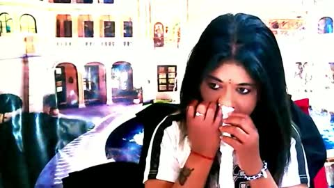 Snapshot of indianpleasurez1 chatting on October 8, 5:23 am Mika online show from October 8, 5:23 am