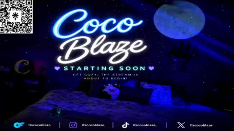 CoCo Blaze online show from July 8, 1:52 am