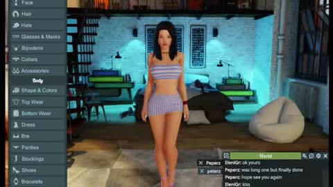 EleniGr online show from October 22, 4:12 pm