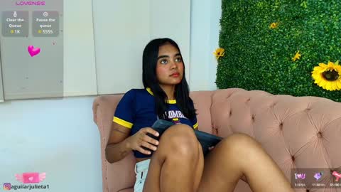 Snapshot of julieta_aguilar chatting on December 6, 7:44 pm Juli online show from December 6, 7:44 pm