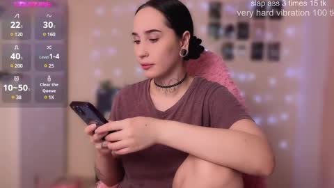 Snapshot of kissmenastya chatting on December 9, 12:08 pm Nastya online show from December 9, 12:08 pm