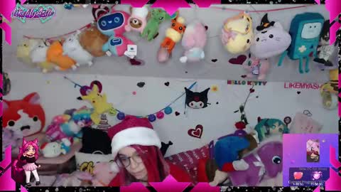 Snapshot of likemyashe chatting on December 14, 5:18 am LikeMyAshe online show from December 14, 5:18 am