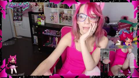 Snapshot of likemyashe chatting on September 17, 4:54 am LikeMyAshe online show from September 17, 4:54 am