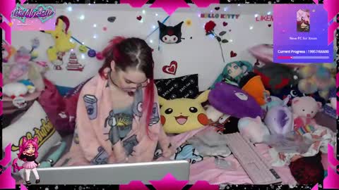 Snapshot of likemyashe chatting on February 2, 1:23 am LikeMyAshe online show from February 2, 1:23 am