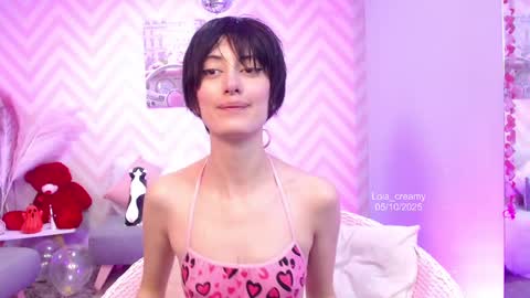 Snapshot of lola_creamy chatting on October 5, 4:01 pm Lola online show from October 5, 4:01 pm