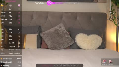 LoretteLorena online show from January 27, 8:07 pm