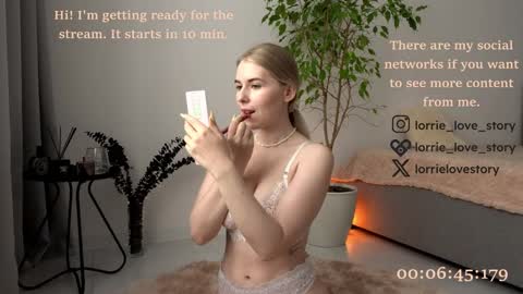 Lorrie online show from January 4, 2:14 pm