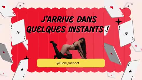 Lucie hot follow me on  online show from March 10, 8:06 am