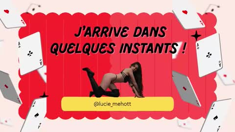 Lucie hot follow me on  online show from October 12, 8:28 am