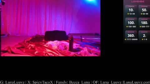 Luna Luuvz online show from May 17, 6:45 am