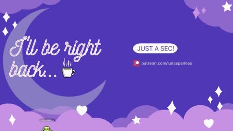 ..LunaSparkles. online show from March 9, 6:27 am