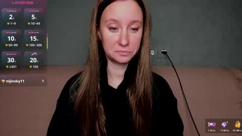 Snapshot of lusyagreenberg chatting on October 7, 6:34 pm LusyaGreenberg online show from October 7, 6:34 pm