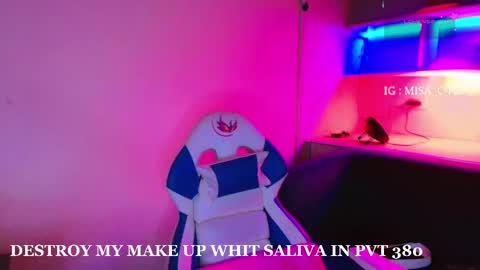 Snapshot of melissa_adamsxxx chatting on October 7, 10:52 am Lissa online show from October 7, 10:52 am