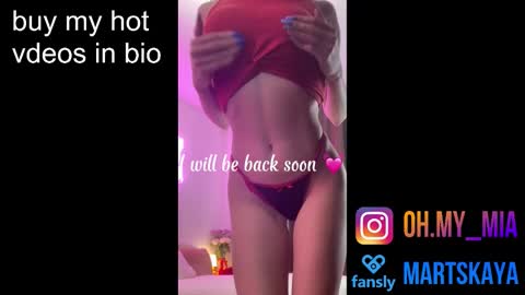 Snapshot of mia4sin chatting on September 9, 7:24 pm Mia Martskaya online show from September 9, 7:24 pm