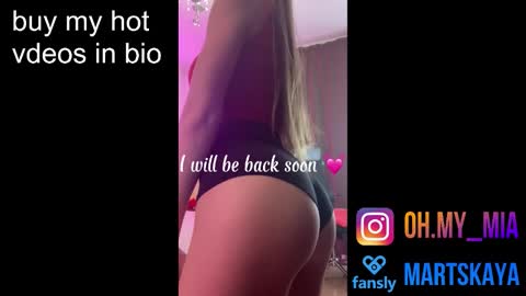 Snapshot of mia4sin chatting on September 15, 8:55 am Mia Martskaya online show from September 15, 8:55 am