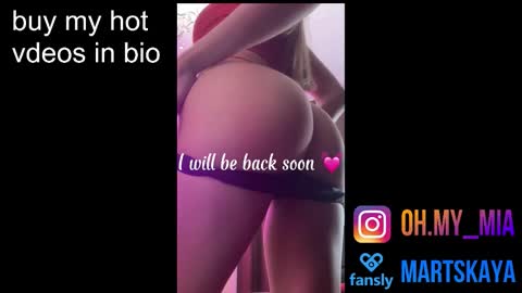 Mia Martskaya online show from November 29, 8:07 am