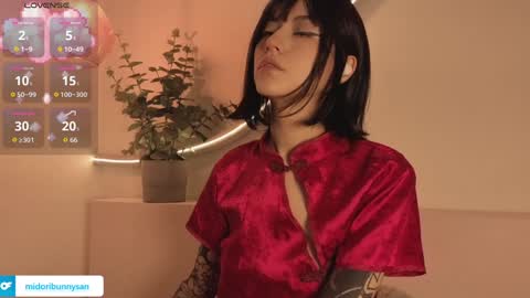 midori__san online show from February 13, 1:02 pm