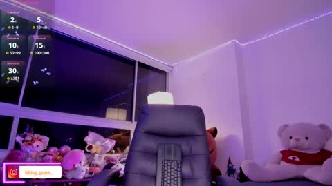 Snapshot of ming_yue_ chatting on October 28, 6:19 am My name is Fer Nice to meet you  give it a thumbs up please its important online show from October 28, 6:19 am